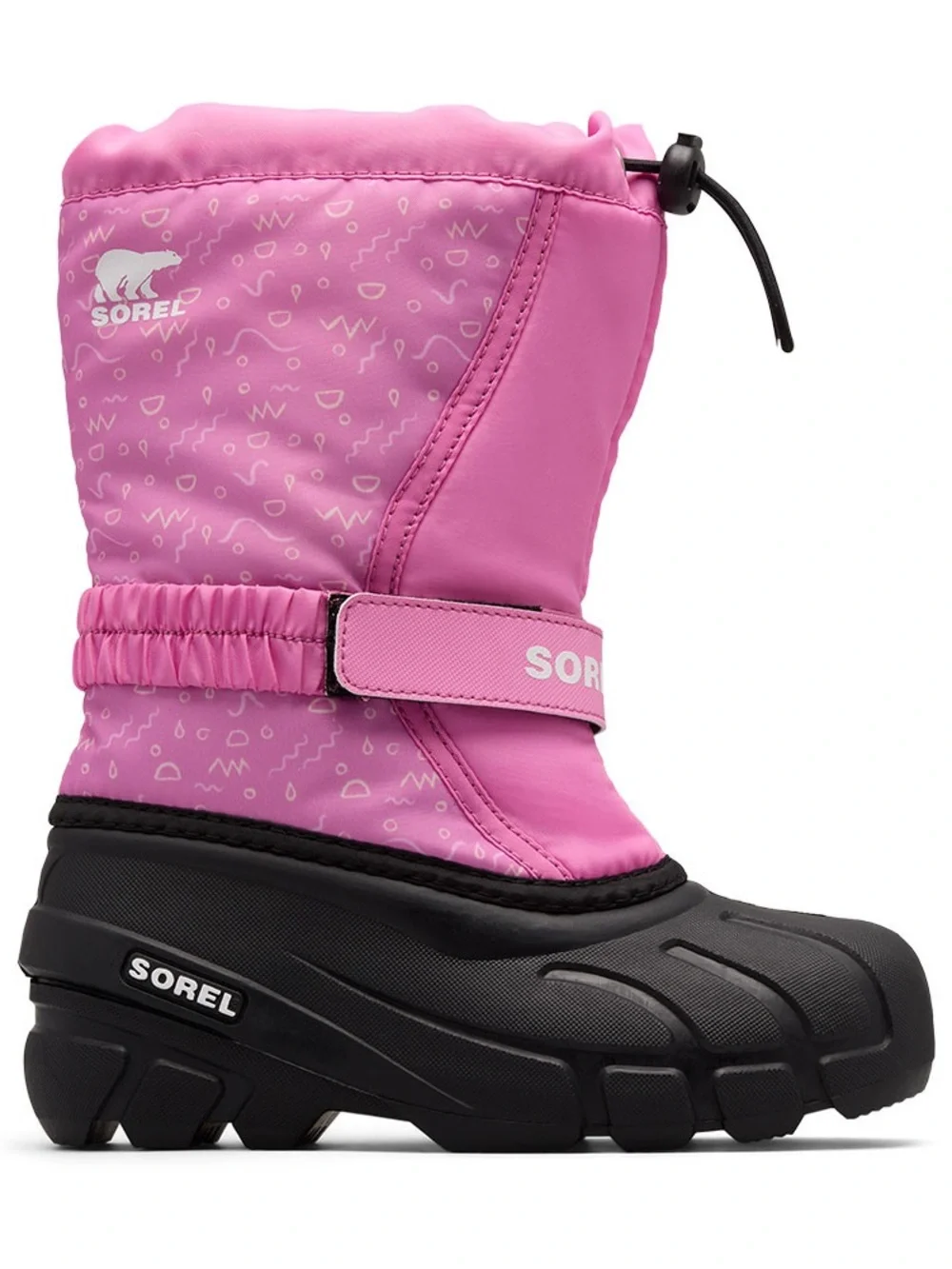 Sorel Flurry Print Winter Boot (Little Kids')